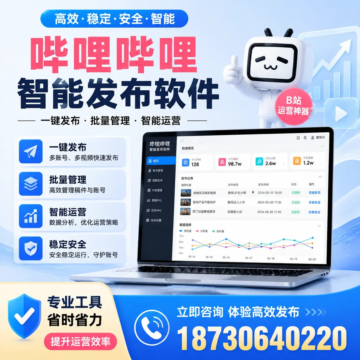 解密哔哩哔哩智能发布软件:功能与优势分析在 东城
